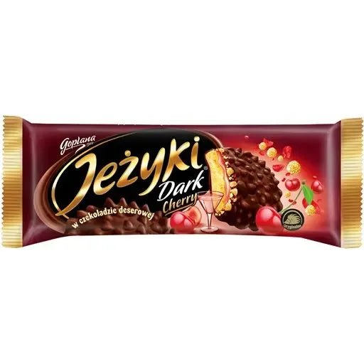 Kirsch - Kekse Jezyki Dark Cherry 140g - Goplana - Polskashop24