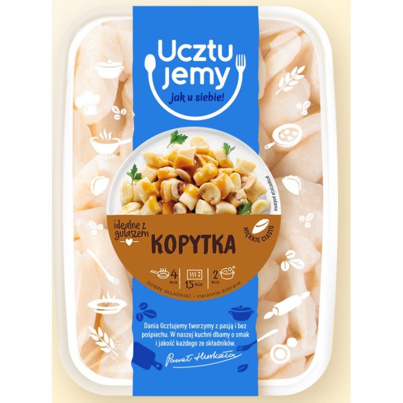 Kopytka ''polnische Kartoffel Knödel'' Gastronom 400 g - Polskashop24.de - Online Supermarkt mit Lebensmittel aus Polen