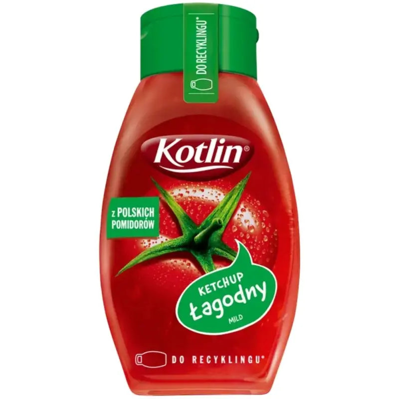 Kotlin - Ketchup '' Łagodny'' Milder - 450g - Polnische & Schlesische Spezialitäten - Online Supermarkt mit Lebensmittel aus Polen | Polski Sklep internetowy