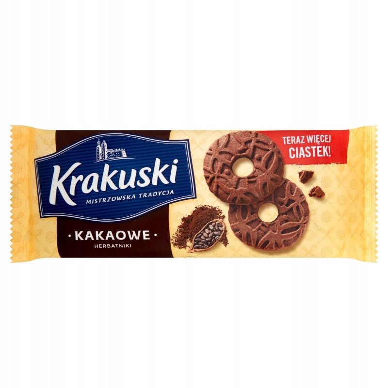 Krakuski Kakao Kekse 163g - Bahlsen - Polskashop24