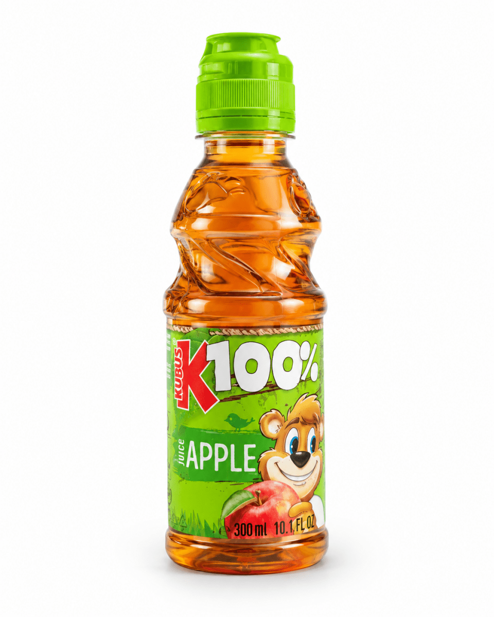 Kubus 100% Apple — Reiner Apfelsaft mit Vitamin C 300ml - Polskashop24