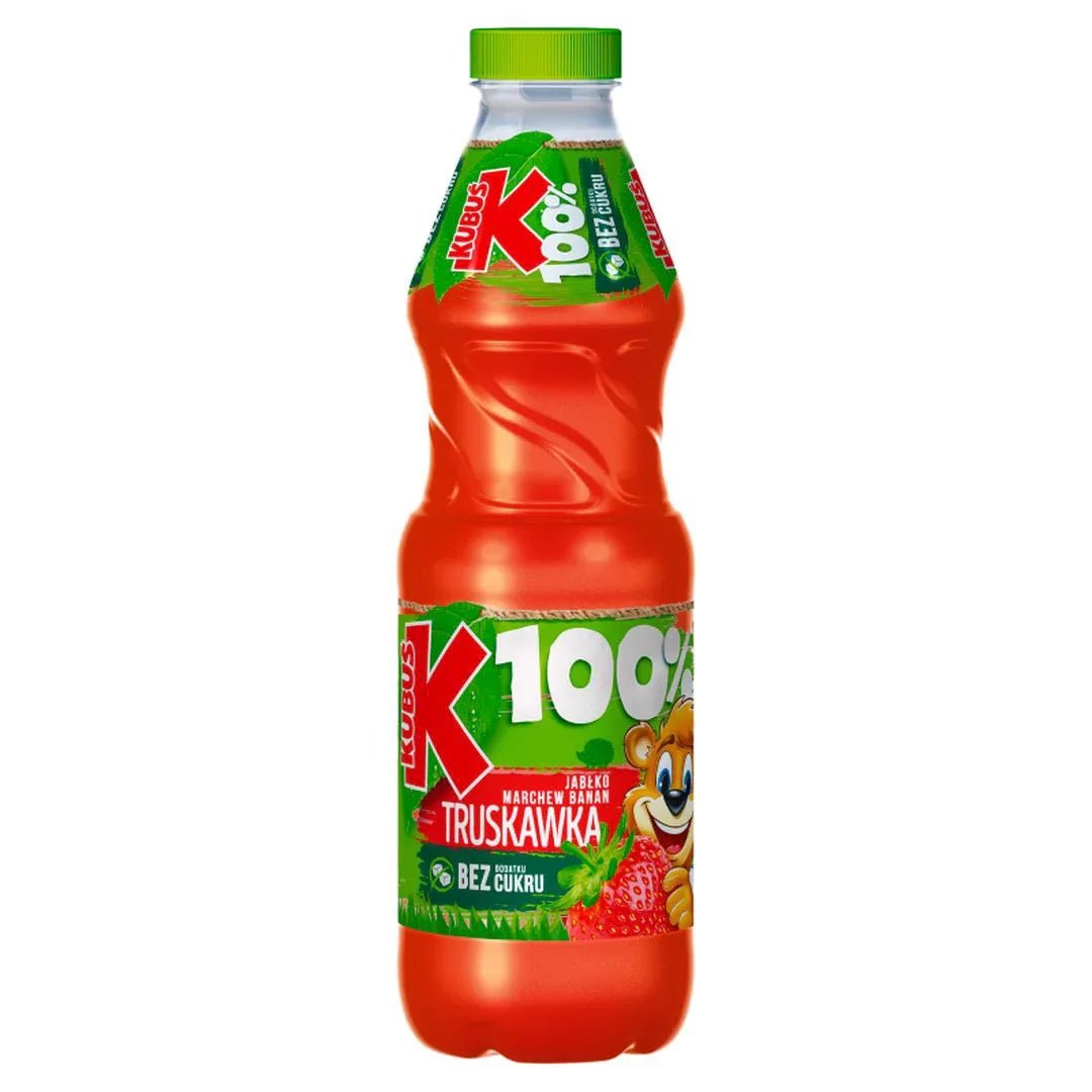 Kubuś Sok 100% Erdbeere - Banane - Karotte 0,85L kaufen - Polnischer Fruchtsaft - Polskashop24