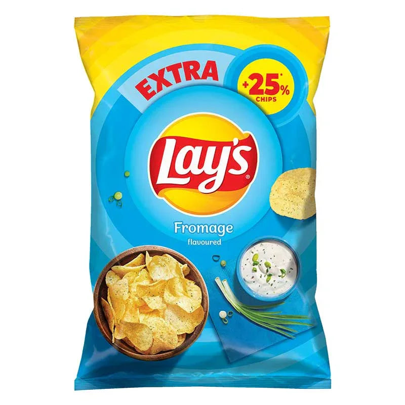Lay's Fromage Kartoffelchips mit Frischkäse - Kräuter - Geschmack 163g - Polskashop24