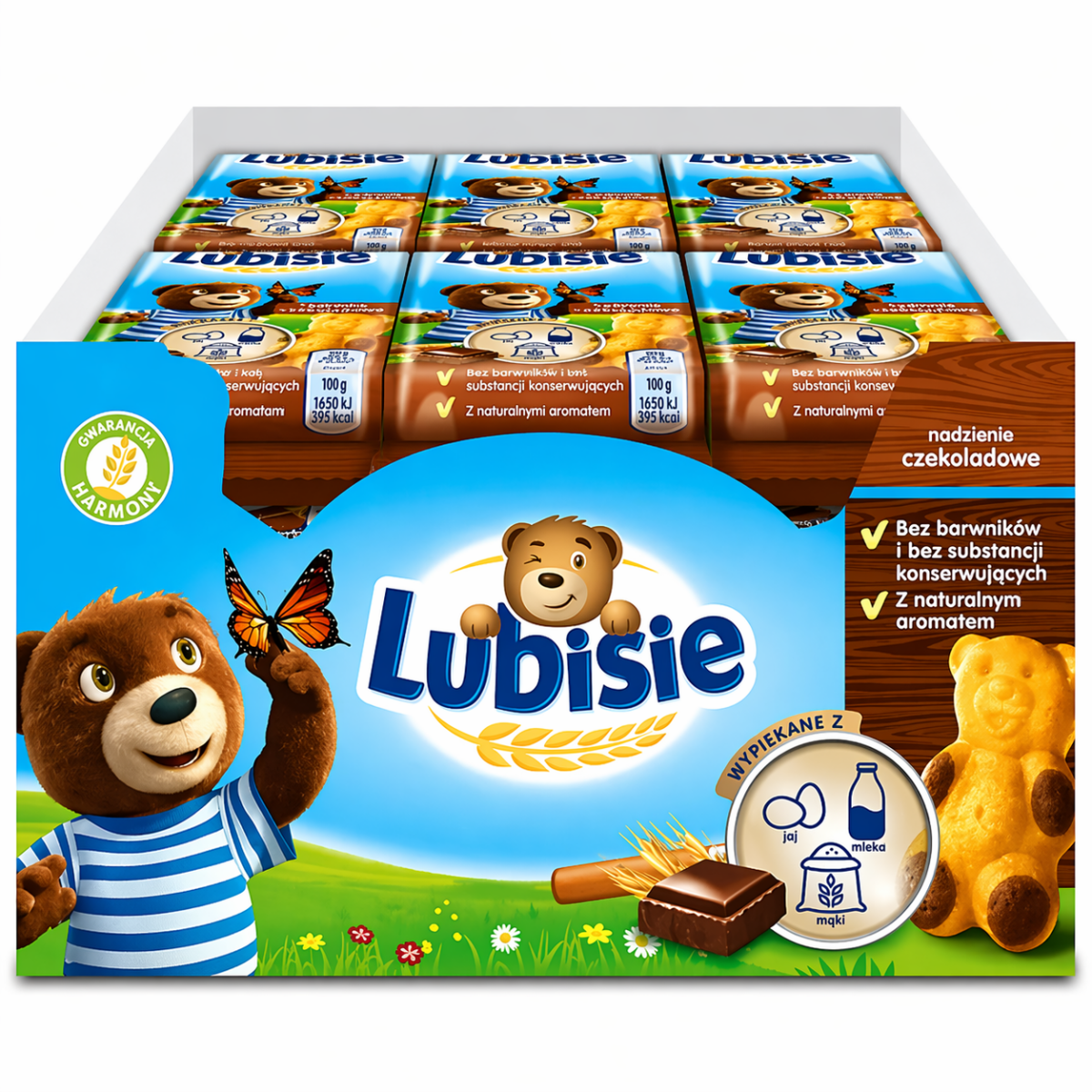 Lubisie Schoko - Keks Czekoladowe 30g x 24 - Mondelez - Polskashop24