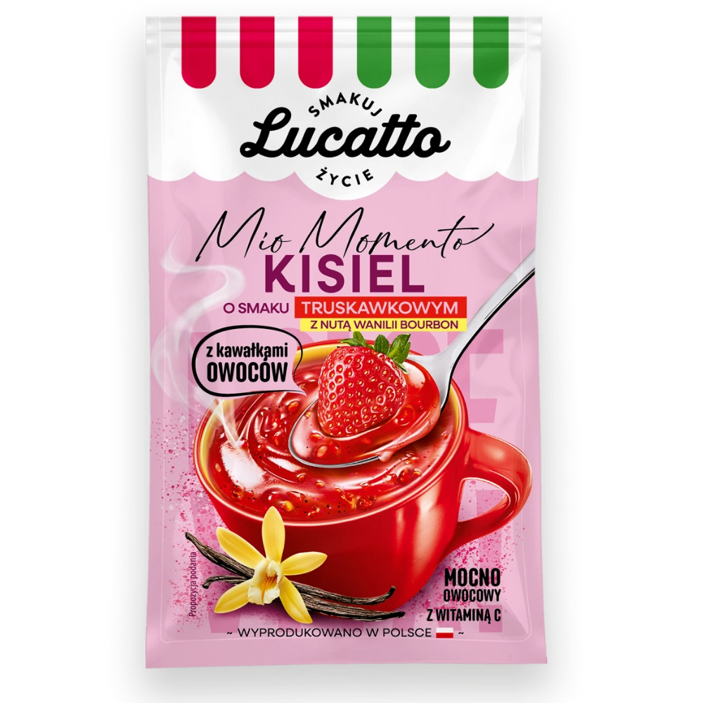 Emix Lucatto Kisiel Erdbeere-Vanille 31,5 g - Polskashop24