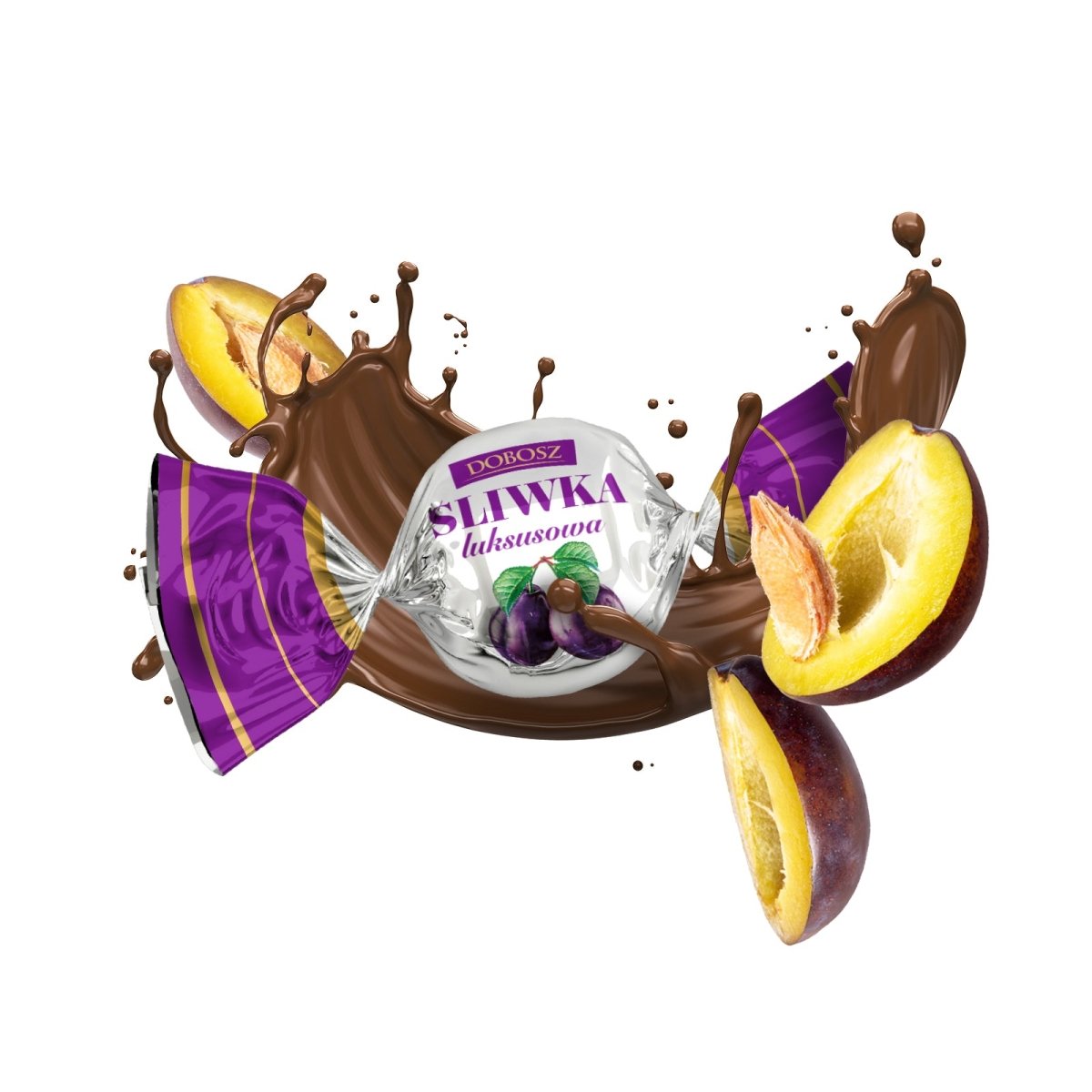 Luxus - Pflaumen Śliwka luksusowa 500g - Dobosz - Polskashop24