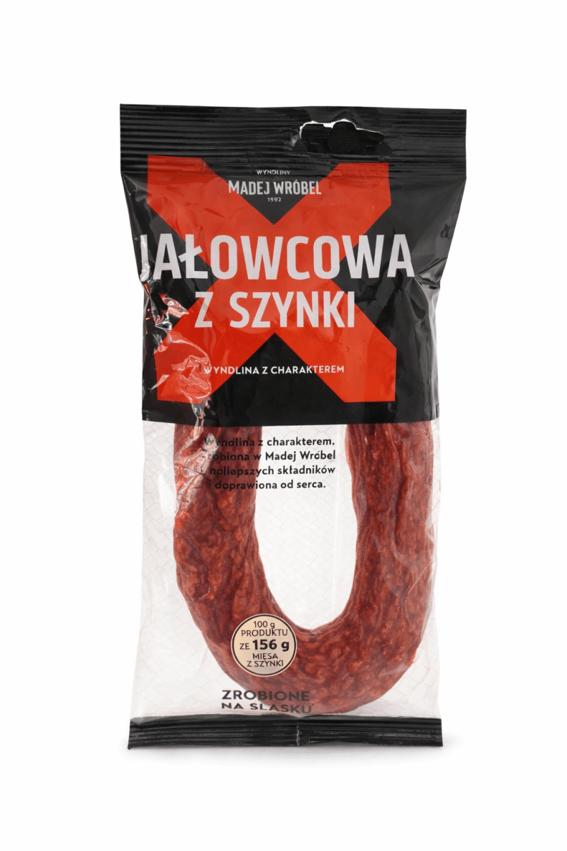 Madej Wróbel Jałowcowa z Szynki - Polnische Wacholderwürste 150g - Polskashop24
