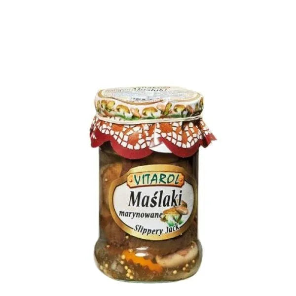 Marinierte Butterpilze kaufen - Maslaki Marynowane 300g - Vitarol - Polskashop24.de - Online Supermarkt mit Lebensmittel aus Polen