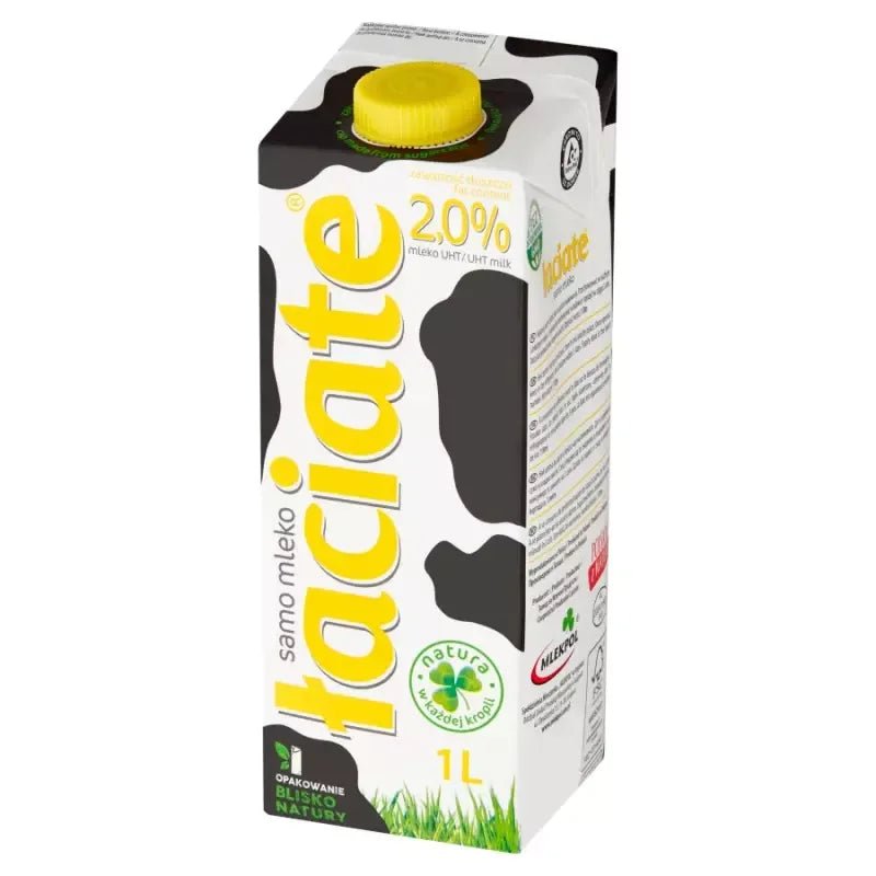 Milch Mleko Łaciate 2% UHT 1L - Mlekpol - Polskashop24
