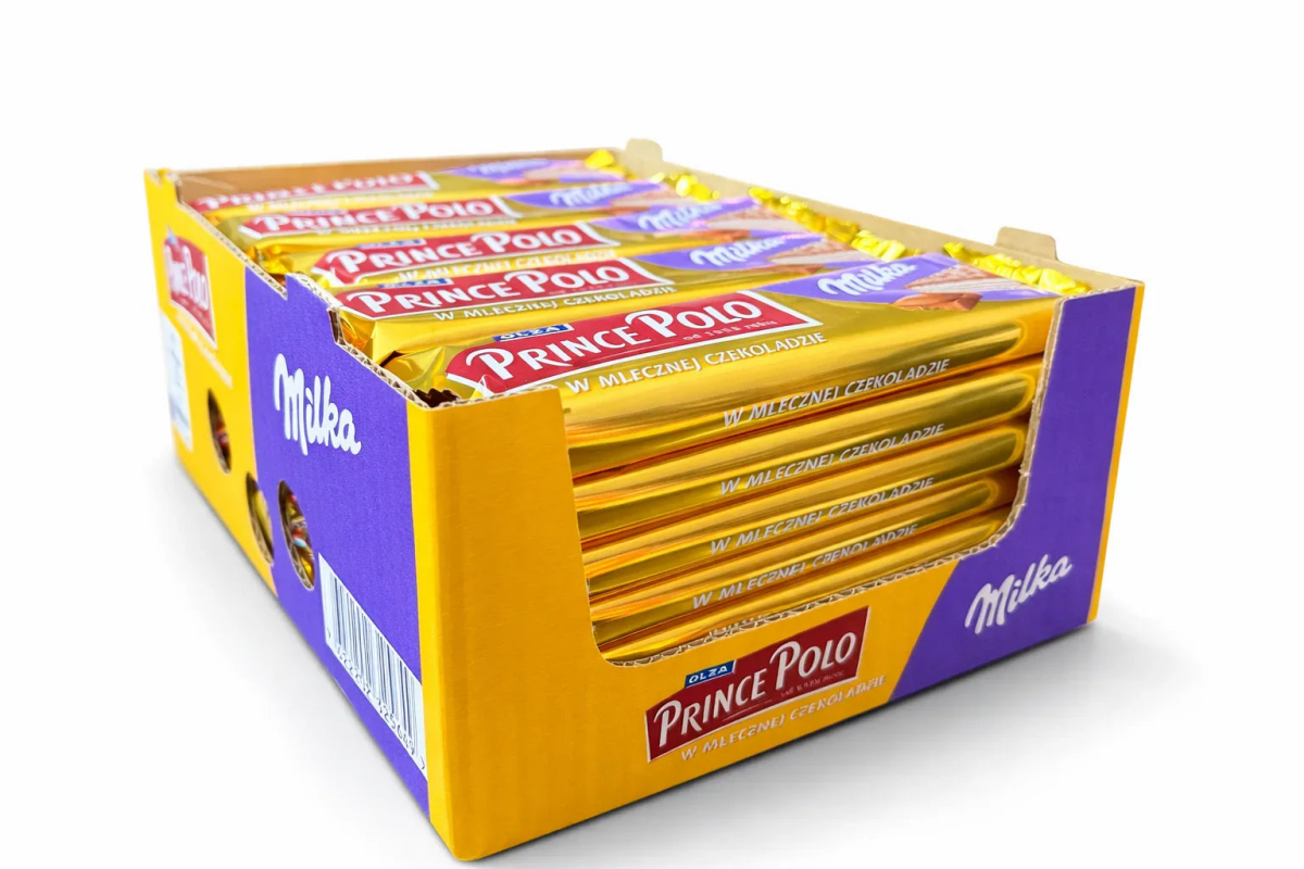 Milka Prince Polo Wafelek Karton 35x45g - Mondelez - Polskashop24