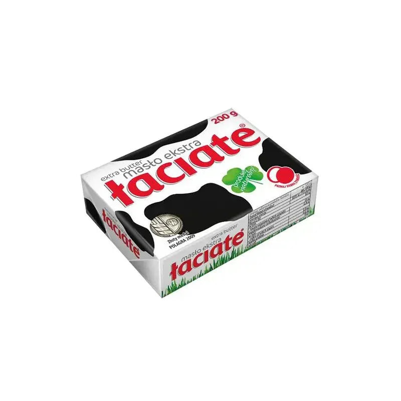 Mlekopol ''Maslo Laciate'' 83% Butter 200g - Polskashop24.de - Online Supermarkt mit Lebensmittel aus Polen