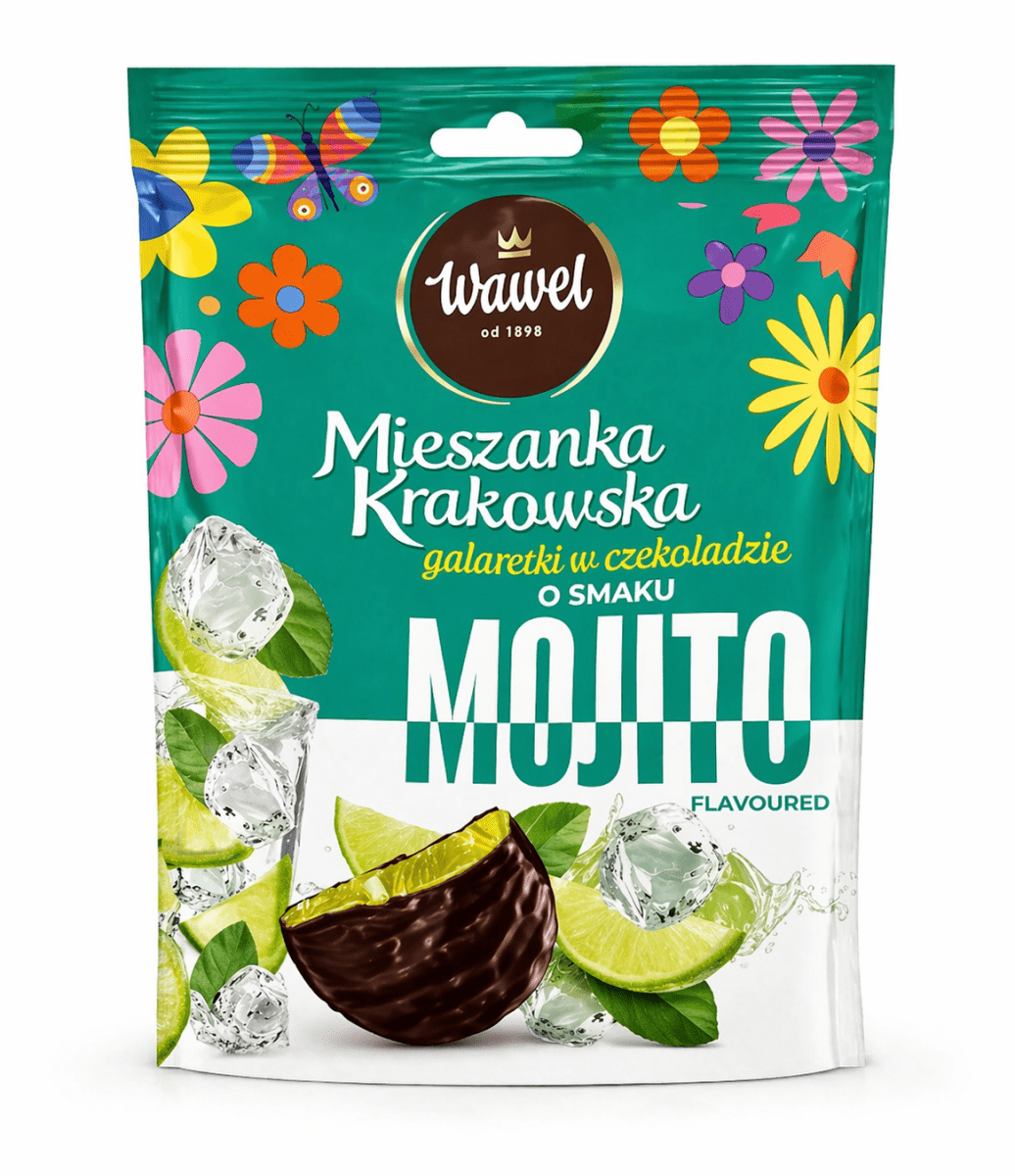 Mojito Geleebonbons Mieszanka Krakowska 245g - Wawel - Polskashop24