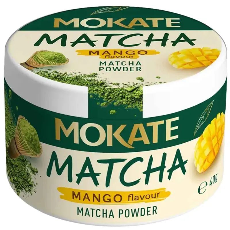 Mokate Grüner Matcha Tee Mango 40 g – Polnisches Instant-Getränk - Polskashop24