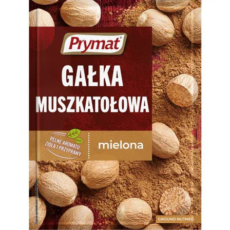 Prymat Gałka muszkatołowa mielona 10g gemahlene Muskatnuss polnisches Gewürz