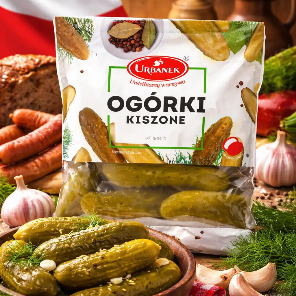Eingelegte Salzgurken ''Ogorki Kiszone'' Urbanek 750g
