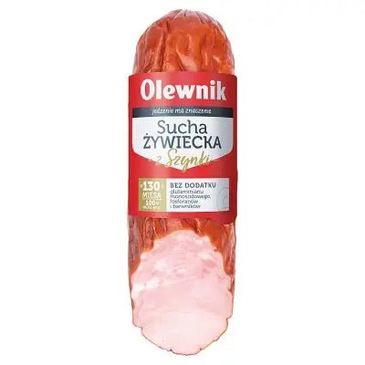 Olewnik Żywiecka Sucha z Szynki 220g - Trockene Rohwurst - Polskashop24.de - Online Supermarkt mit Lebensmittel aus Polen