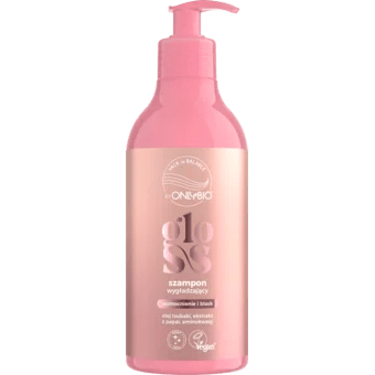 OnlyBio Hair in Balance Gloss Glättungsshampoo 400 ml - Polskashop24