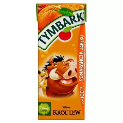 Orange - Apfel Saft Sok pomarańcza - jabłko 200ml - Tymbark - Polskashop24