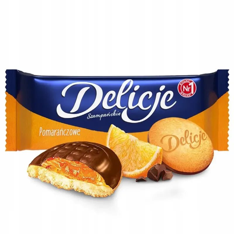 Orangenkekse Delicje Pomaranczowe 147g - Mondelez - Polskashop24