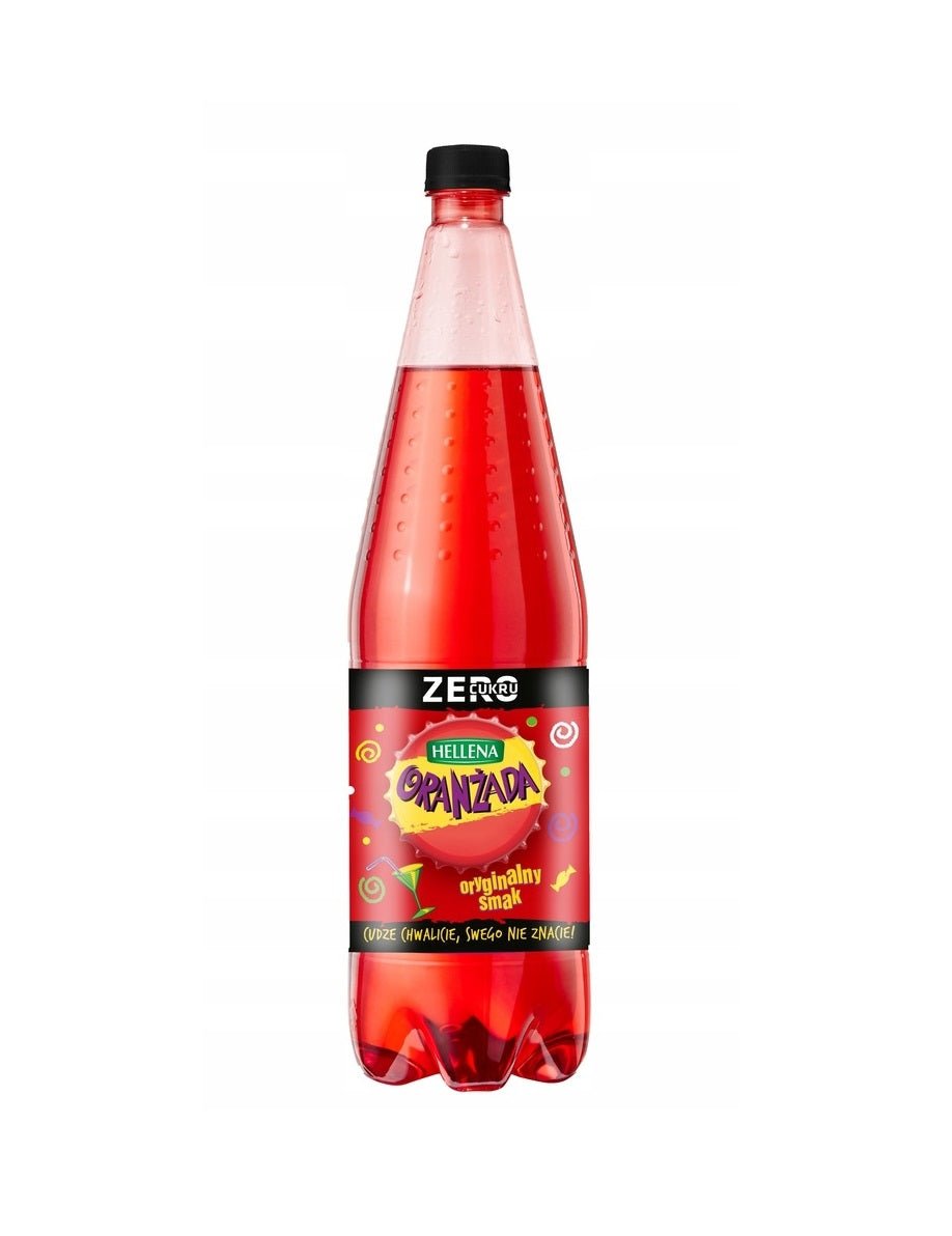Oranżada Czerwona Zero Cukru Limonade 1,25l (zzgl. 0,25€ Pfand) - Hellena - Polskashop24