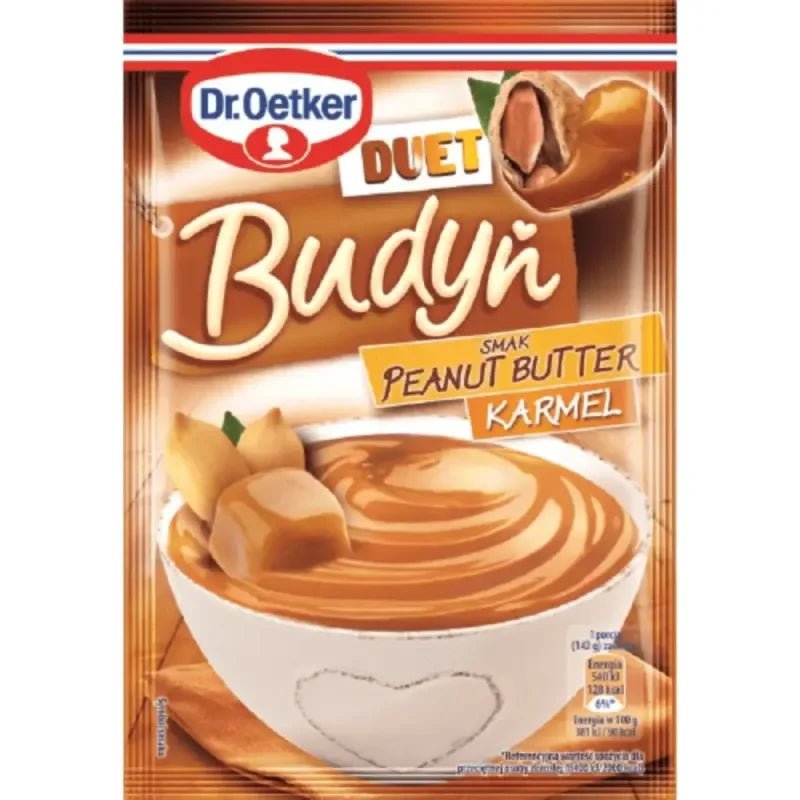 Peanut Butter Karamell Pudding - Budyn Peanut Butter 40g - Dr. Oetker - Polskashop24