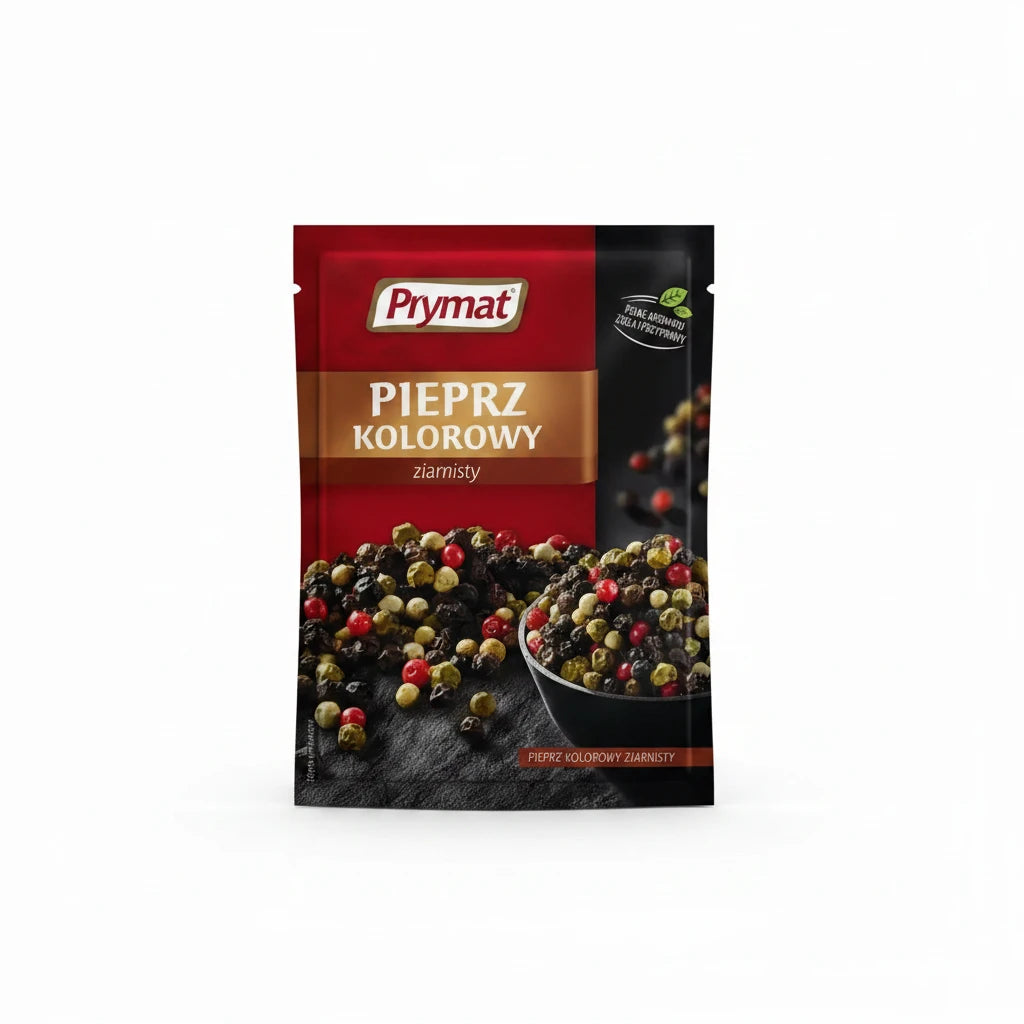 Pfeffer Bunt ganz - Pieprz kolorowy ziarnisty 15g - Prymat - Polskashop24