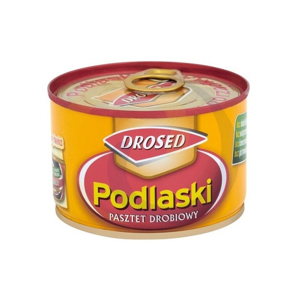 Polnische Geflügel - Pastete kaufen - Pasztet Podlaski Drobiowy 155g - Drosed - Polskashop24.de - Online Supermarkt mit Lebensmittel aus Polen