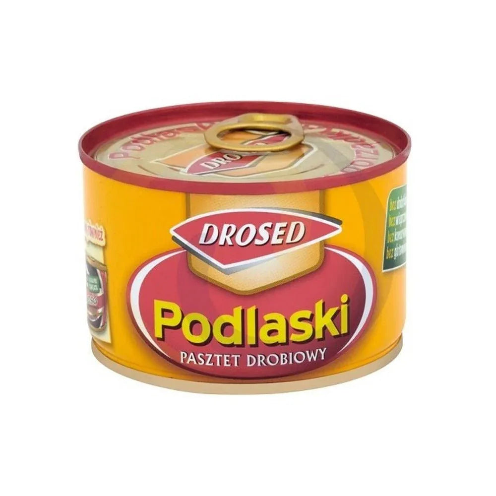 Polnische Geflügel - Pastete kaufen - Pasztet Podlaski Drobiowy 155g - Drosed - Polskashop24.de - Online Supermarkt mit Lebensmittel aus Polen