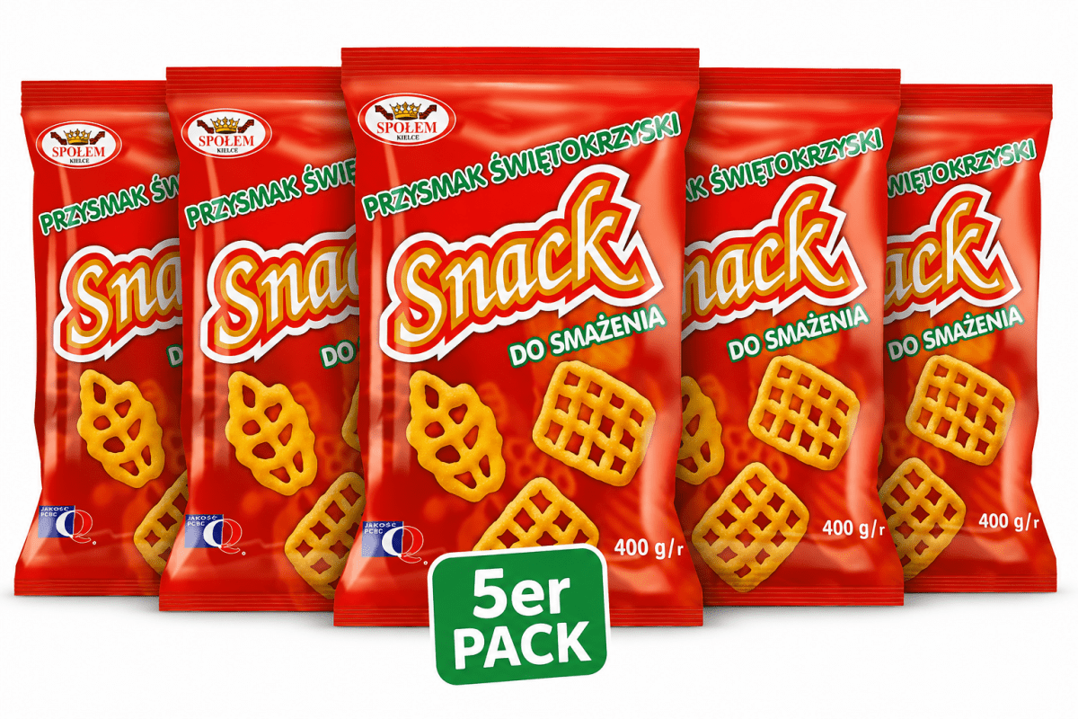 Polnischer Knusper-Snack zum Frittieren 400 g - Polskashop24