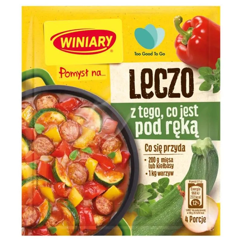 Winiary Pomysl na Leczo Fix für Letscho 35g Gewürzmischung mit Tomaten und Basilikum