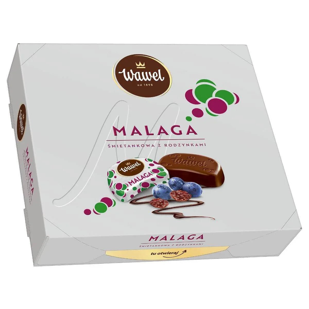 Pralinen Malaga Czekoladki Malaga 160g - Wawel - Polskashop24