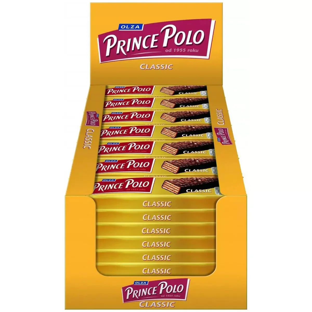 Prince Polo classic 17,5g 56 Stück ganzer Karton - Polskashop24.de - Online Supermarkt mit Lebensmittel aus Polen