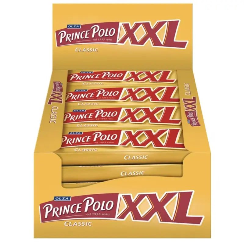 Prince Polo XXL Classic 50g (28er - Pack) - Polskashop24.de - Online Supermarkt mit Lebensmittel aus Polen