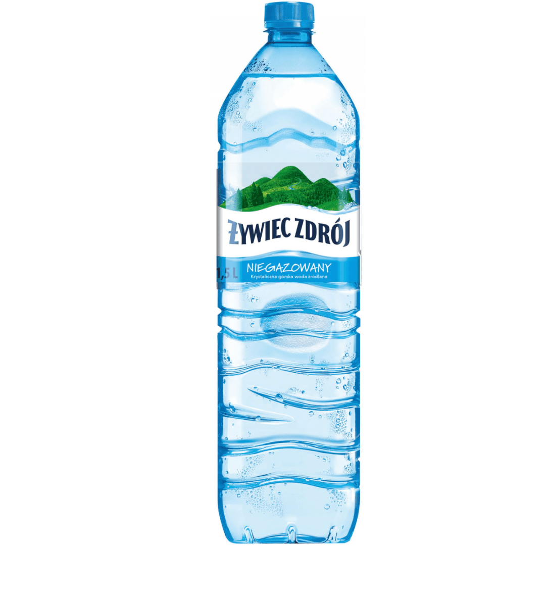 Quellwasser Woda Źródlana ohne Kohlensäure 1,5L - Żywiec Zdrój (zzgl. 0,25€ Pfand) - Polskashop24