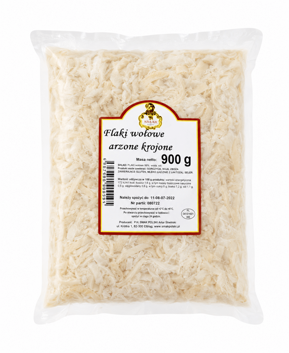 Rinderpansen geschnitten Flaki Wołowe Krojone 500g - Wiek-Pol - Polskashop24