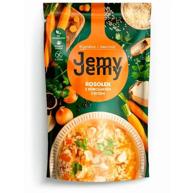 Rosolek z Ryzem - polnische Hühnersuppe mit Reis 450g kaufen - Polskashop24