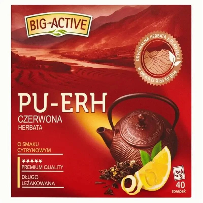 Roter Tee Pu - Erh - Herbata Czerwona Pu - Erh 72g - Big - Active - Polskashop24