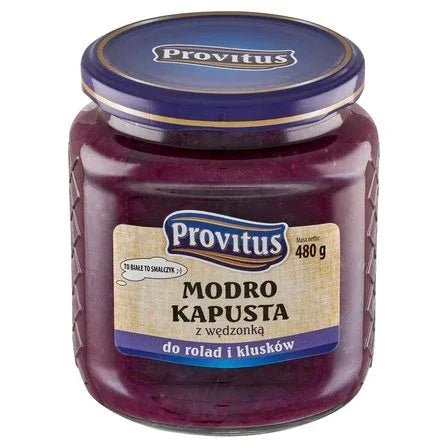 Rotkohl mit Räucherspeck - Modro kapusta z wędzonką 480g - Provitus - Polskashop24