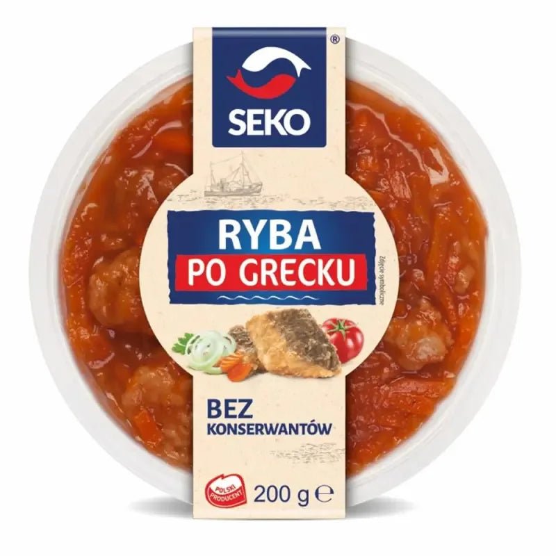 Ryba po grecku - Silberfischfilet in Soße 200g - Seko - Polskashop24