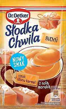 Pudding Budyń Słony Karmel Salzkaramell 43g - Dr. Oetker