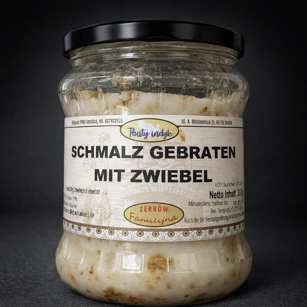 Schmalz mit Zwiebel Smalec z Cebulą 310g