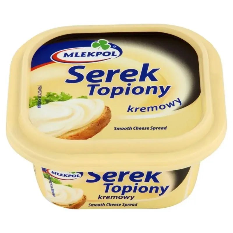 Schmelzkäse cremig - Serek Topiony kremowy 100g - Mlekpol - Polskashop24