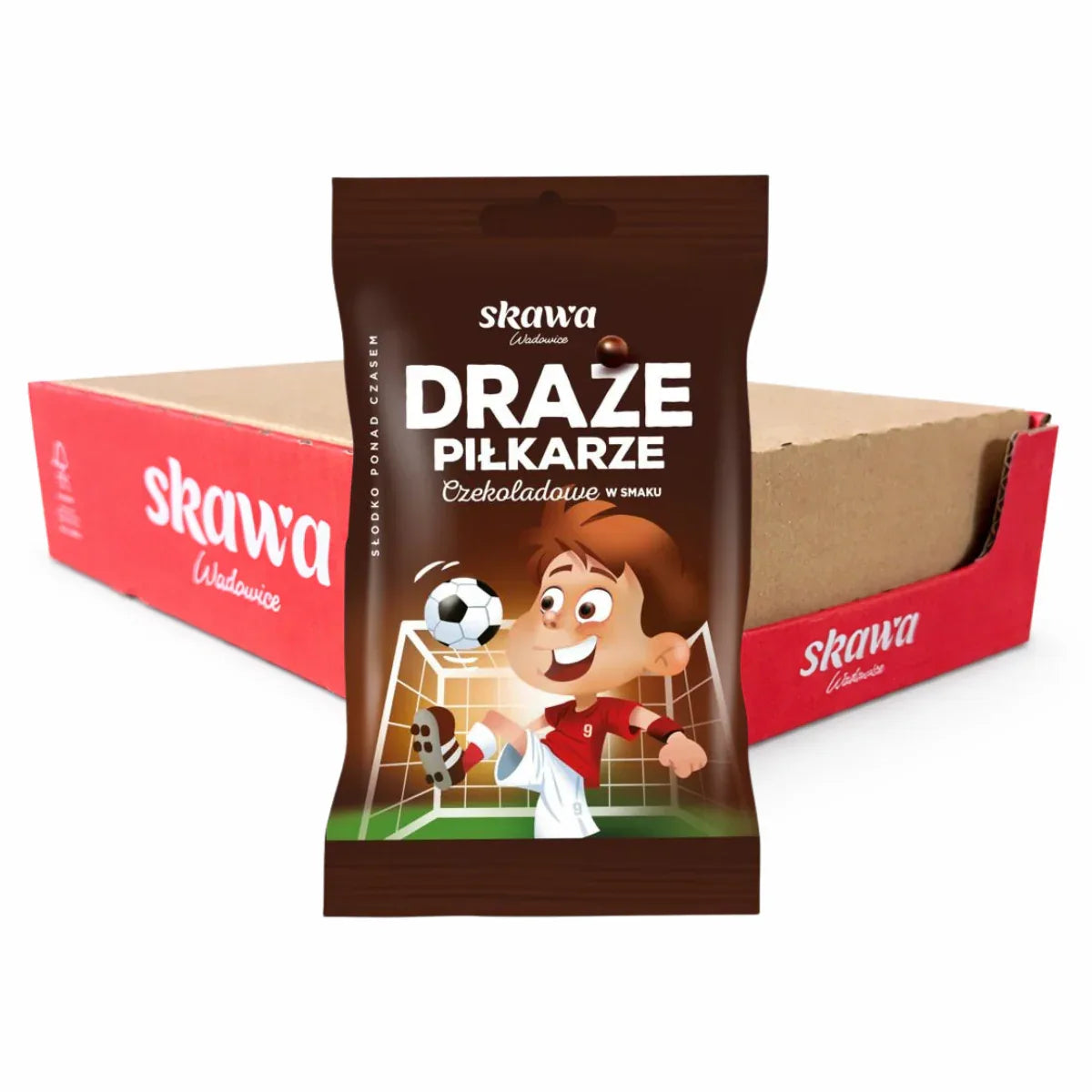Schoko - Dragees Piłkarze Draże Czekoladowe 70g x 20 - Skawa - Polskashop24