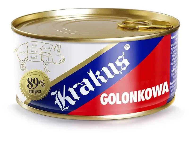 Schweinshaxen - Konserve - Golonkowa Konserva Wieprzowa 300g - Krakus - Polskashop24