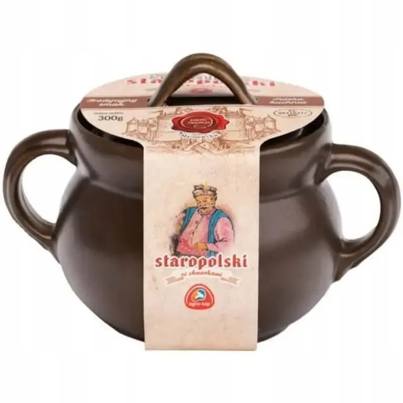 Smalec ze skwarkami - Schmalz Altpolnischer Art 350g - Agro Top - Polskashop24