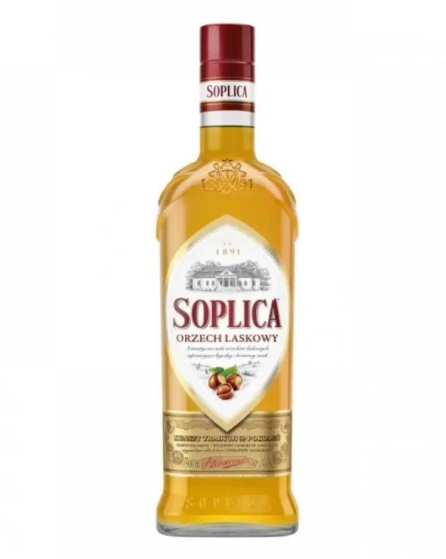 Soplica Orzech Laskowy - Polnischer Haselnusslikör 26% Vol. 500ml - Polskashop24.de - Online Supermarkt mit Lebensmittel aus Polen