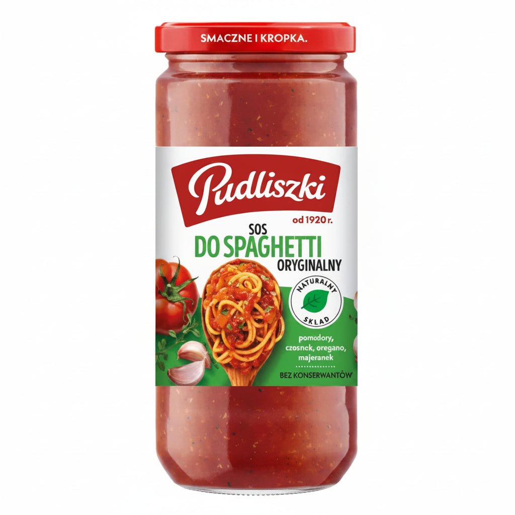 Spaghetti - Sauce Sos do Spaghetti 575g - Pudliszki - Polskashop24