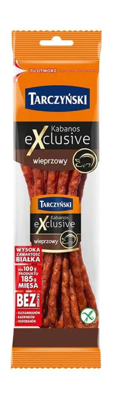 arczyński Kabanosy Wieprzowe 105g - Klassische polnische Kabanos aus Schweinefleisch glutenfrei