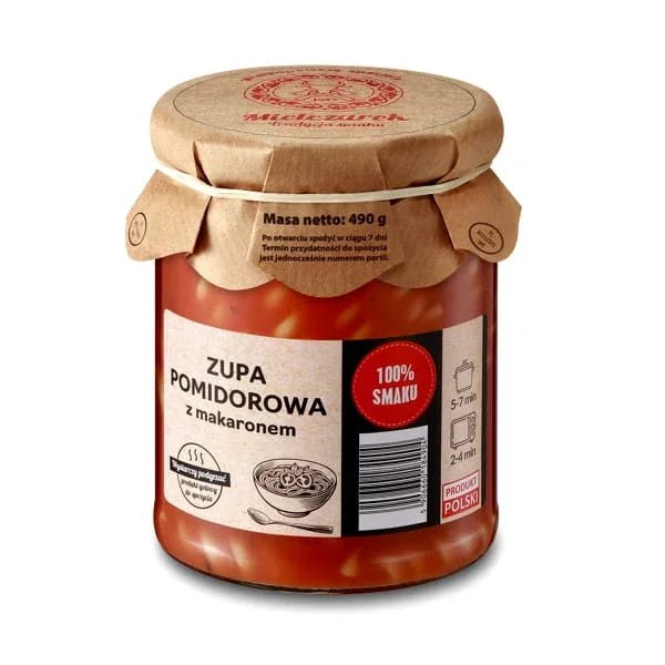 Tomatensuppe mit Nudeln - Zupa pomidorowa z makaronem 490g - Mielczarek - Polskashop24
