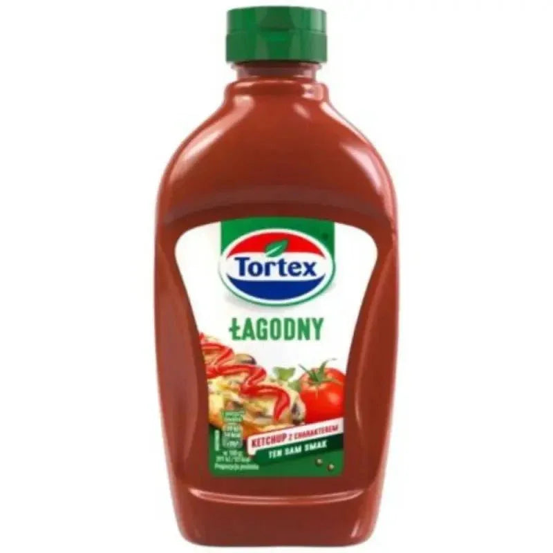 Tortex Ketchup Mild 470g kaufen - Polnischer Ketchup - Polskashop24.de - Online Supermarkt mit Lebensmittel aus Polen
